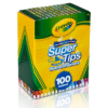 Crayola Marcadores Base Agua Super Tips 100 Colores