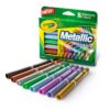 58-8628-0_Product_Core_Markers_M Crayola Marcadores Metálicos 8 Colores