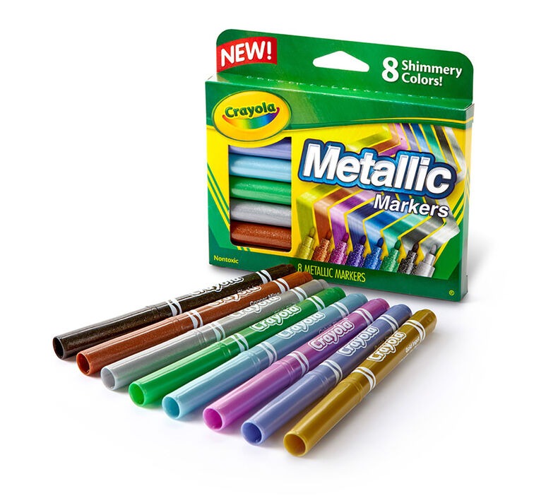 Crayola Marcadores Metálicos 8 Colores