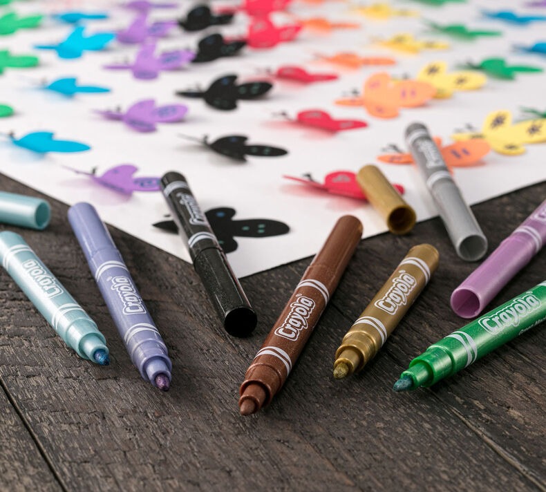 Crayola Marcadores Metálicos 8 Colores