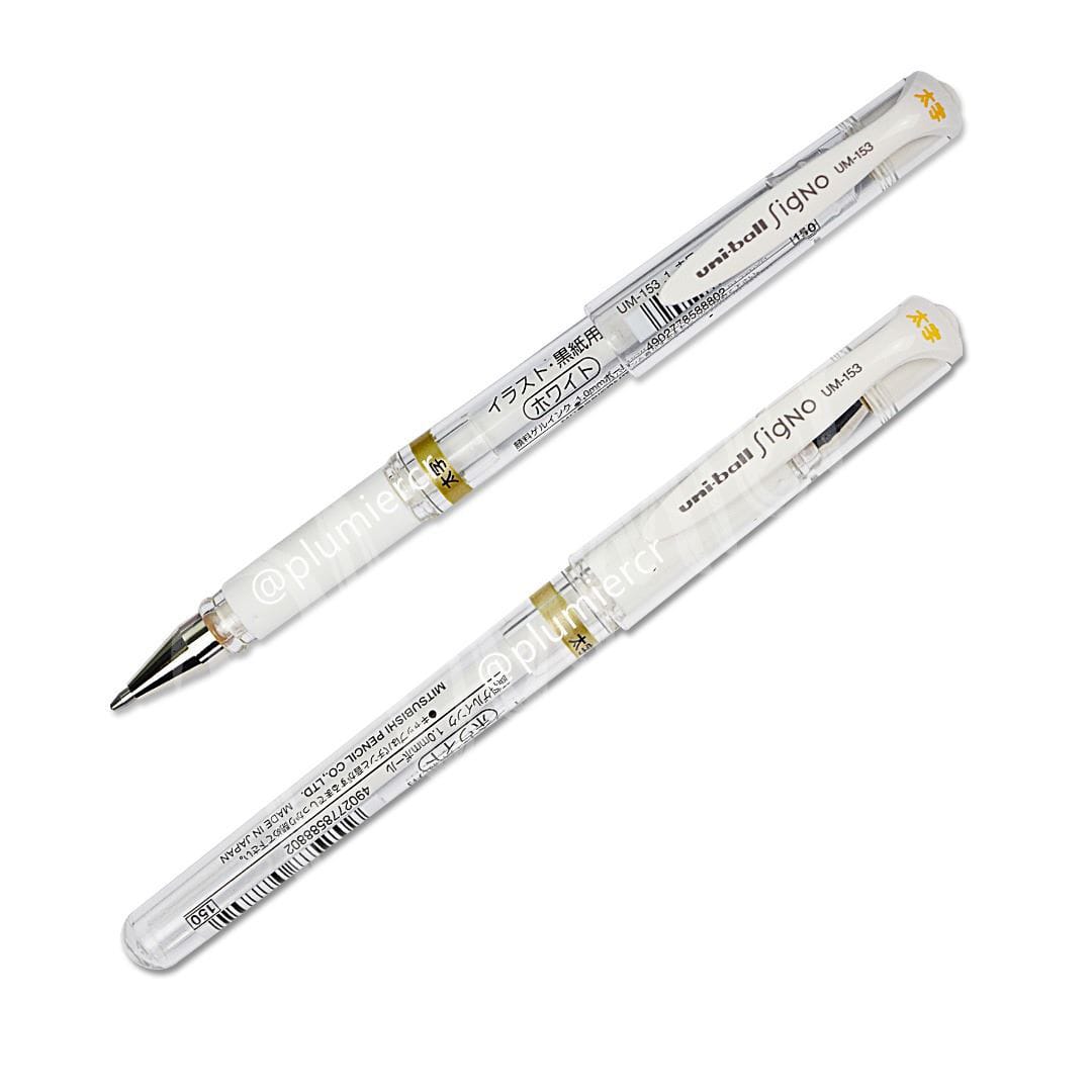 Bolígrafo Uniball De Gel Blanco