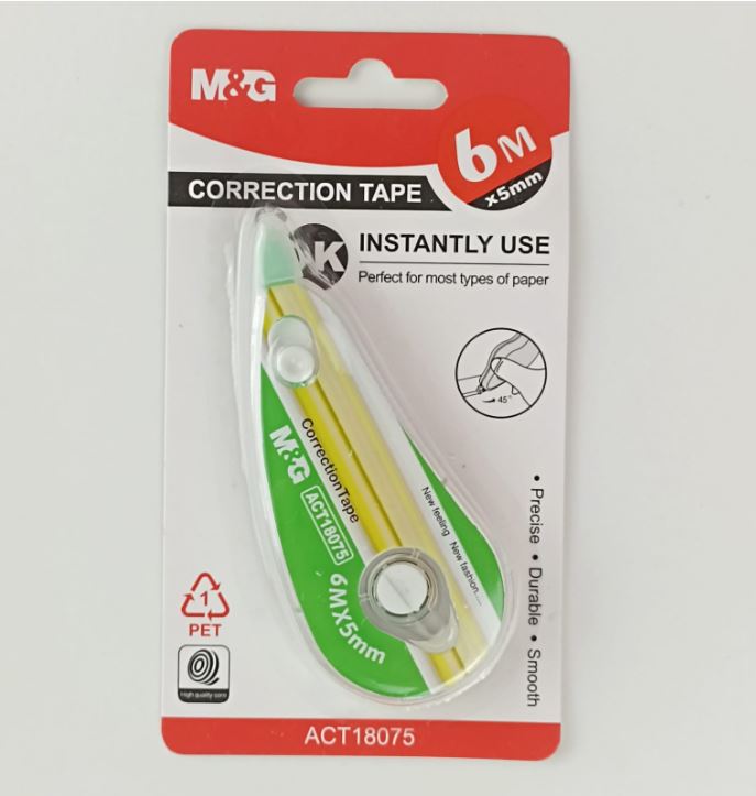 corrector verde Corrector en cinta