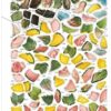 Libro Stickers Por Número Vintage Flowers(28 Imágenes)