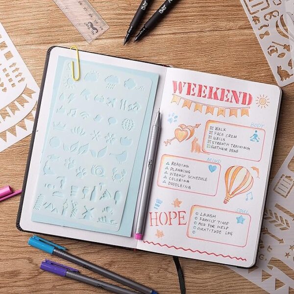 Paquete de 12 Plantillas Mr. Pen