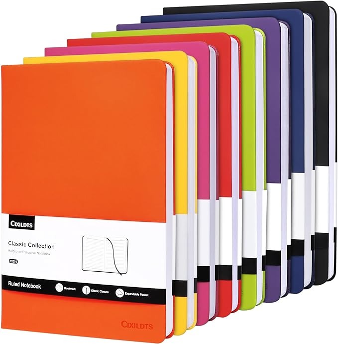 71wQnSWT90L._AC_SX679 Libreta Tapa Dura Hojas Rayadas (21x14cm)