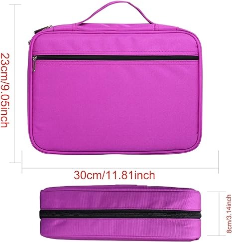 Estuche Para Lápices De Colorear, 220 ranuras para lápices/bolígrafos de gel  (No incluye artículos)