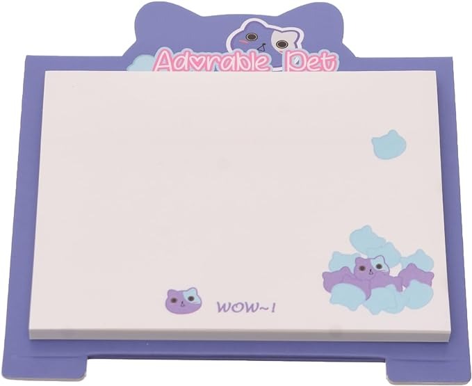 M&G Nota Adhesivas Adorable Pet Morado Gatos