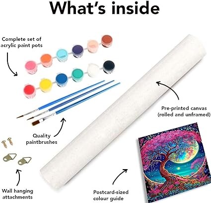 Lienzo de Pintura Por Número 30x40cm