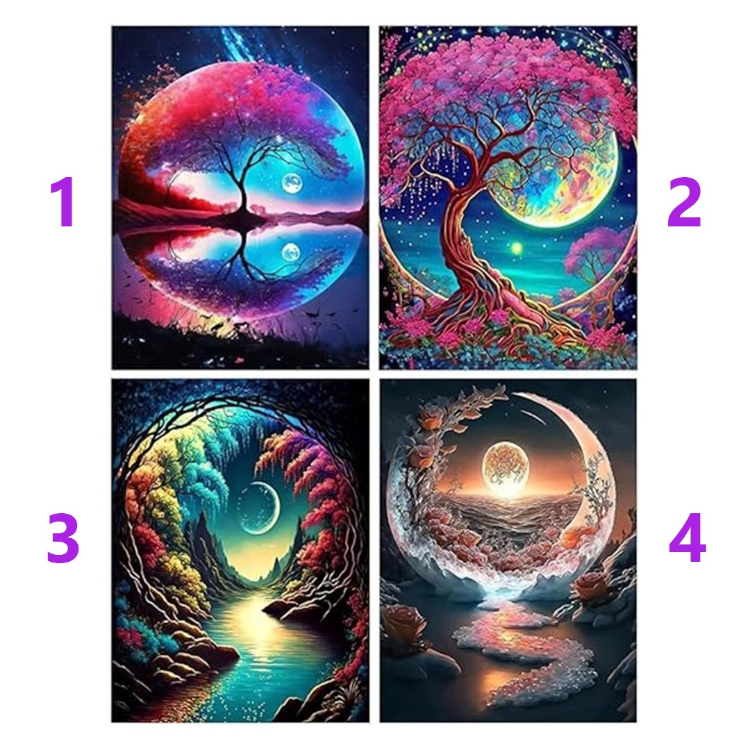 Lienzo de Pintura Por Número 30x40cm