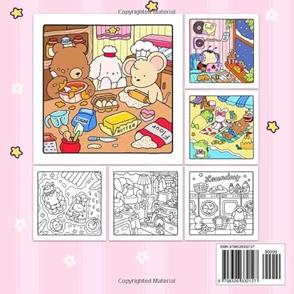 Libro De Colorear-Coco Wyo-Cozy Friends(Original)