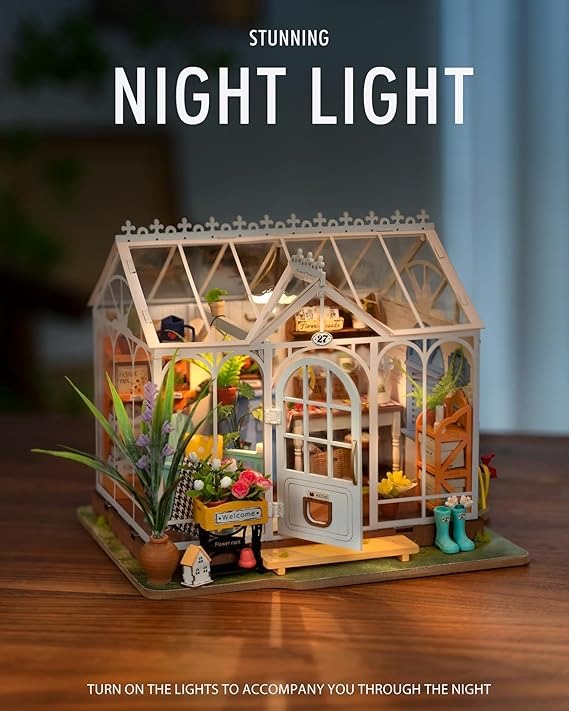 Invernadero Armable En Miniatura DIY