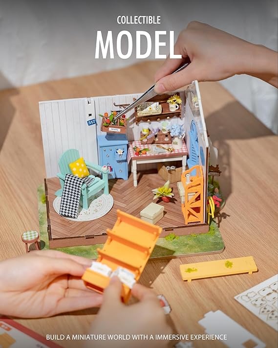 Invernadero Armable En Miniatura DIY