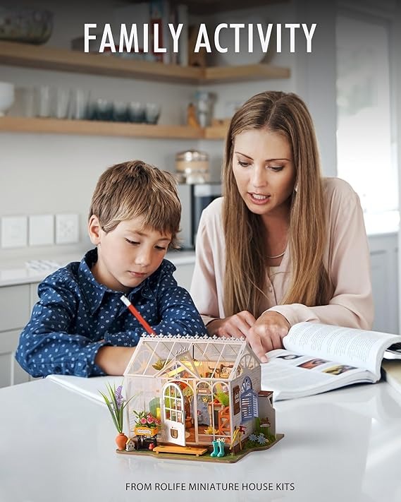 Invernadero Armable En Miniatura DIY