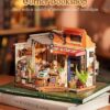 Tienda De Libros Armable En Miniatura DIY