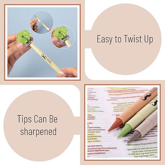 81CSO8S9zhL._AC_SX569 Mr. Pen Juego De Resaltadores De Gel, Paquete De 16 Colores