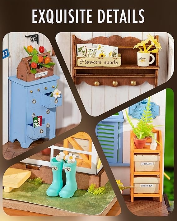 Invernadero Armable En Miniatura DIY