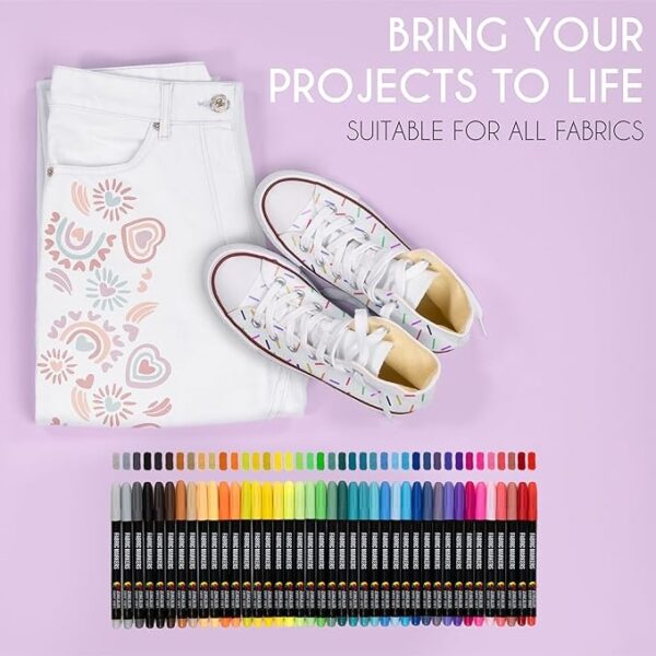 814kJUTMbOL._AC_SX679 Marcadores Para Tela 40 Colores