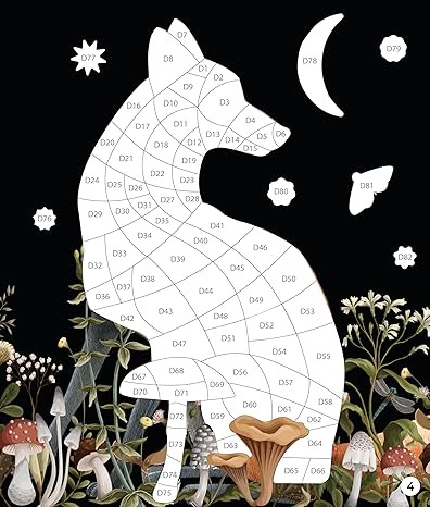 819PjeAONgL._SY466 Libro Stickers Por Número-Jardín Encantado(24 Imágenes)