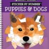 Libro De Stickers Por Número - Cachorros y Perros 2 en 1(42 Imágenes)