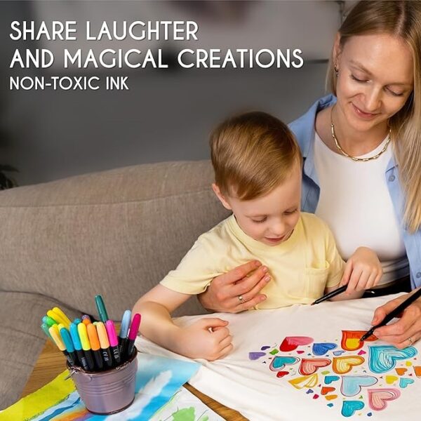 81vYVl1L2LL._AC_SX679 Marcadores Para Tela 40 Colores