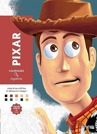 Libro Colorear Descubre el Misterio Pixar