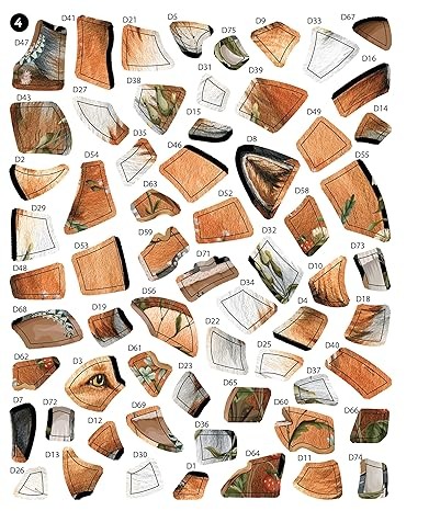 91EeLhRMkyL._SY466 Libro Stickers Por Número-Jardín Encantado(24 Imágenes)