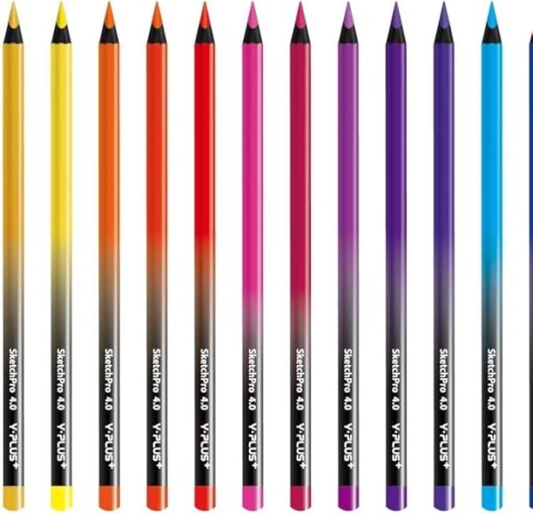 51QAZI6Rh0L._AC_SX679 Yplus Lapices De Color 24+2 Sketchpro