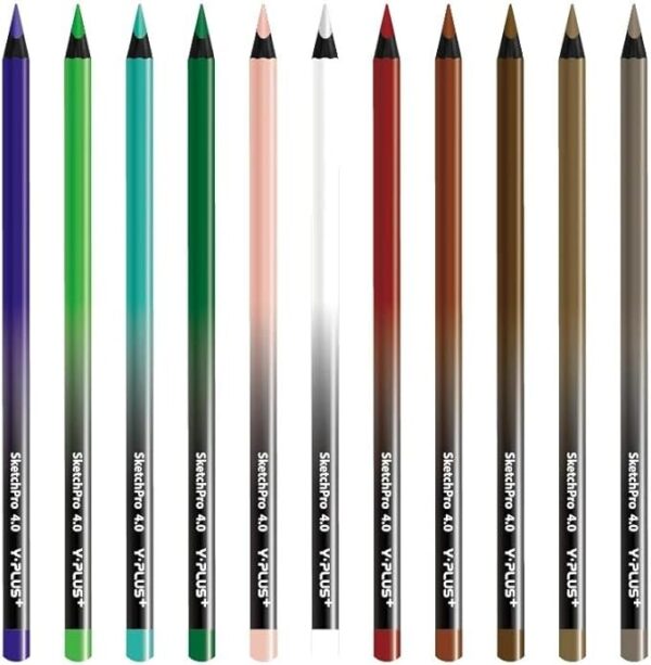 51YZmrc9pDL._AC_SX679 Yplus Lapices De Color 24+2 Sketchpro