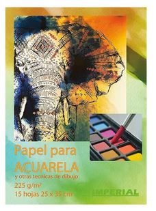 rsw228,h309 Papel Para Acuarela y Dibujo 25*35cm 225gr