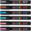Posca Metalicos Acrilícos 8 Colores Pc-5m Punta Redonda