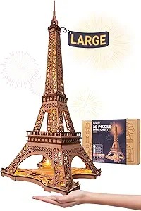 Armable Torre Eiffel (4 Modos De Luz) DIY