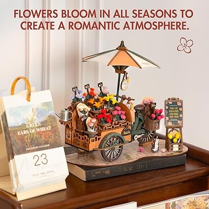 Armable Carrito De Flores (Mediano) DIY