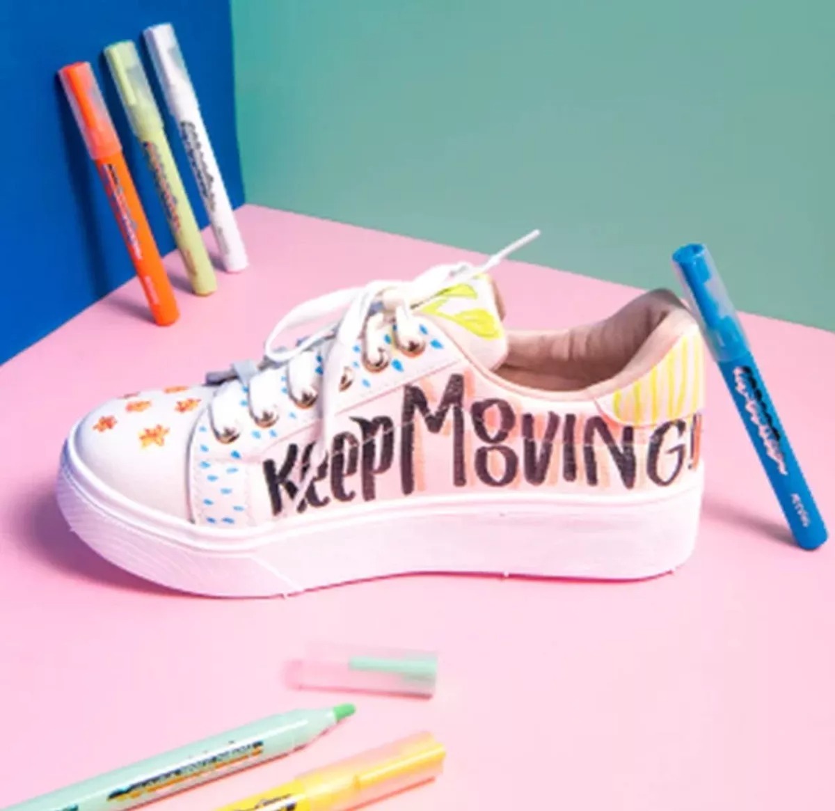 Mooving Marcadores Acrílicos 60XL Punta Redonda