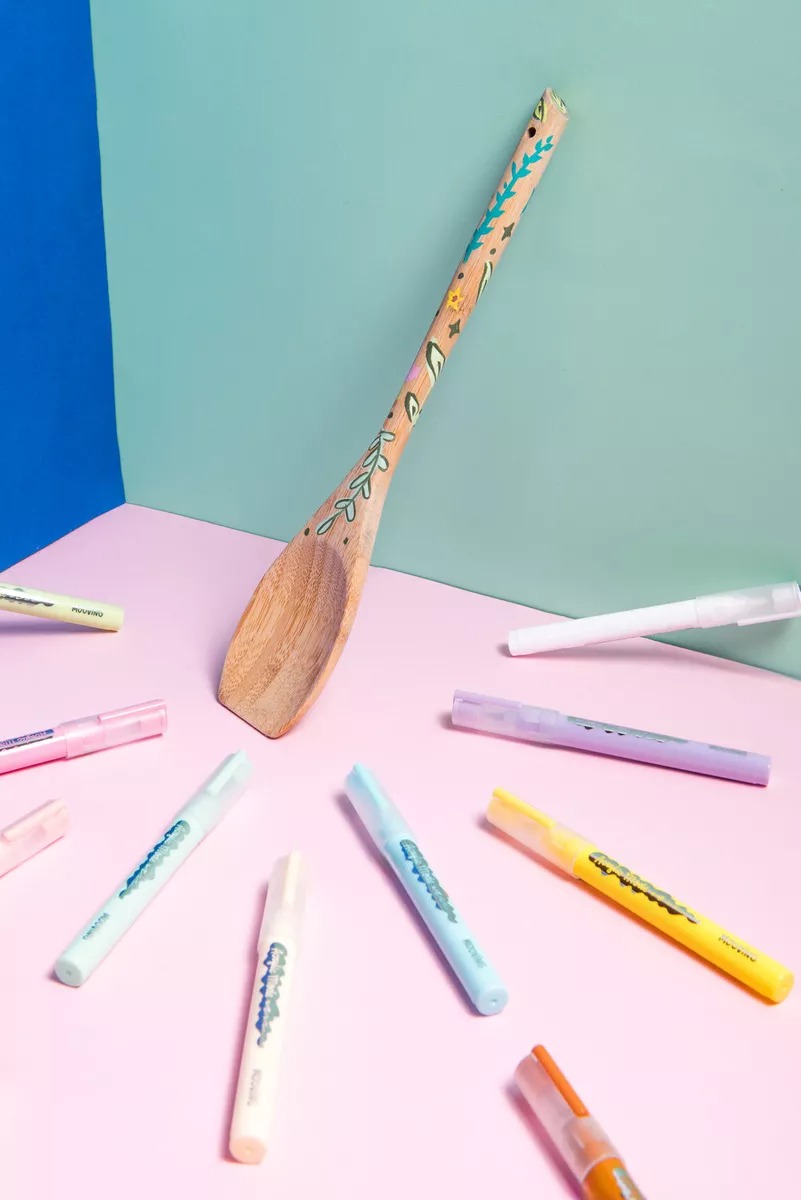 Mooving Marcadores Acrílicos 60XL Punta Redonda