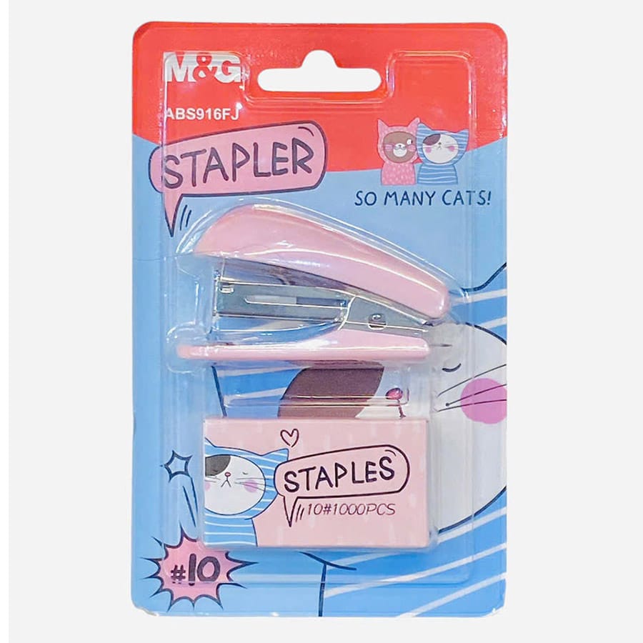 M&G Mini Grapadora Gatos