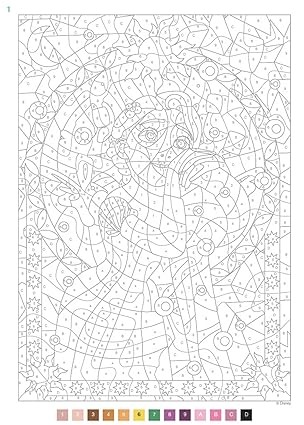 719NVD9dQDL._SY425 Libro De Colorear Disney Descubre El Misterio- Vitrales