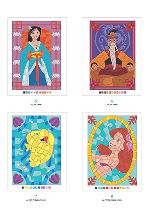 71CDZpgcm3L._SY425 Libro De Colorear Disney Descubre El Misterio- Vitrales