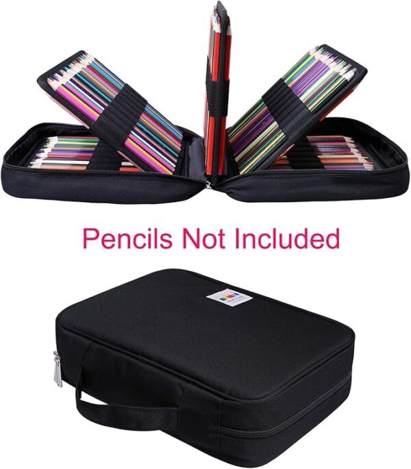 Estuche Para Lápices De Colorear, 220 ranuras para lápices/bolígrafos de gel  (No incluye artículos)