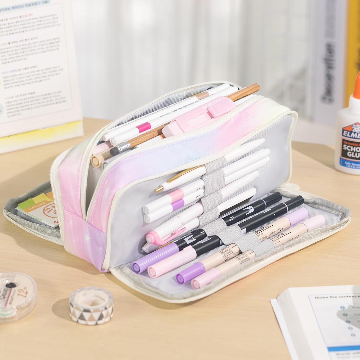 Cartuchera De Gran Capacidad (No incluye artículos)