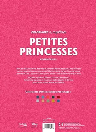 81OZE8tZAiL._SY425 Libro De Colorear Disney Descubre El Misterio Pequeñas Princesas