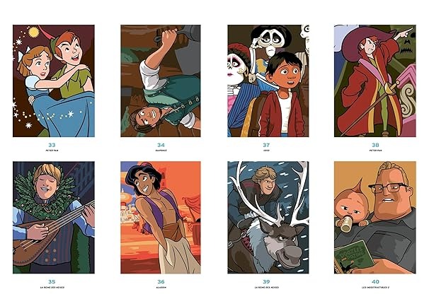 81Wfm emRNL._SX606 Libro De Colorear Disney Descubre El Misterio Principes y Heroés