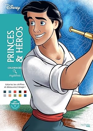 Libro De Colorear Disney Descubre El Misterio Principes y Heroés