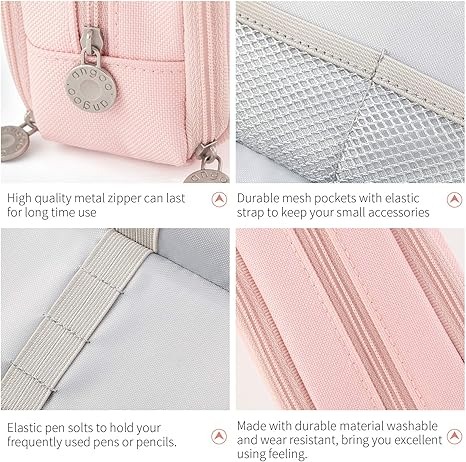 Cartuchera De Gran Capacidad 3 Compartimentos(No incluye artículos)