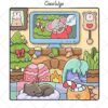 Libro De Colorear-Coco Wyo-Comfy Days(Original)