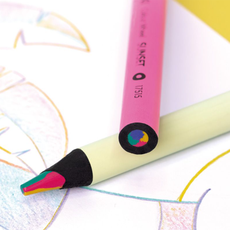 Lápiz Multicolor Milan Maxi Sunset