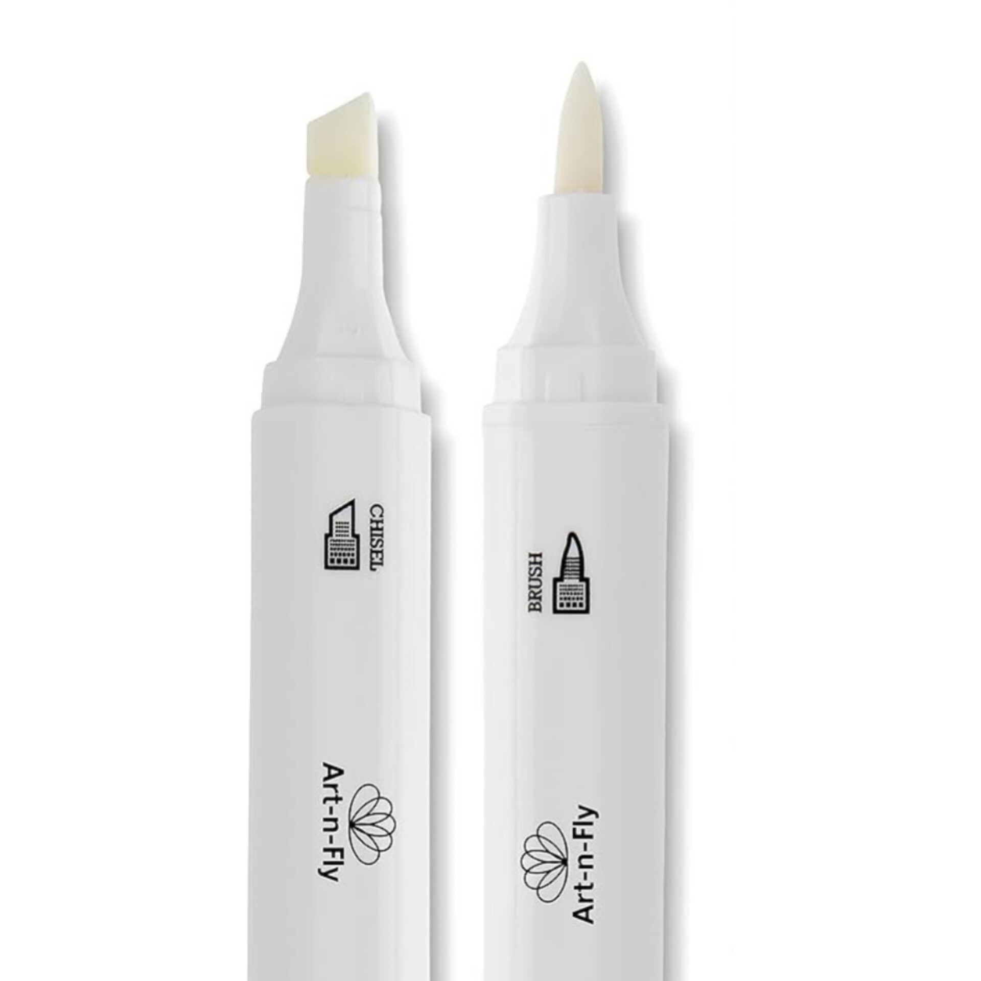 Blender(Mezclador para marcadores de alcohol) Doble Punta Pincel y Biselada