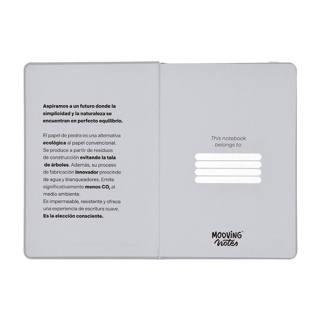 Mooving Libreta De Papel De Piedra 144gr A5