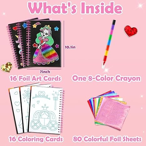 Foil Craft Princesas y Unicornios