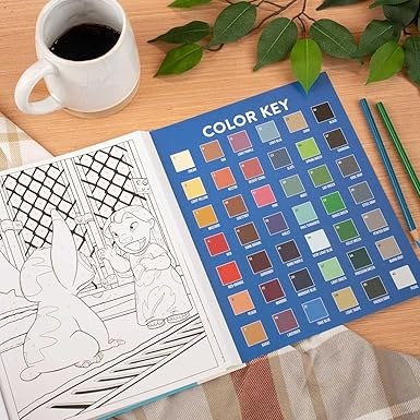 Libro De Colorear Por Números Stitch 192 Páginas