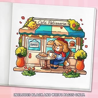 Libro De Colorear Cozy Europe-Jade Summer